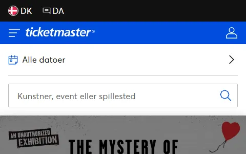 Ticketmaster Denmark status preview image