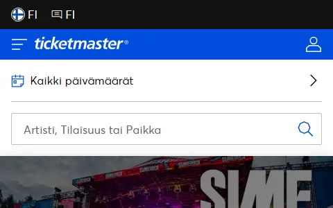 Ticketmaster Finland status preview image