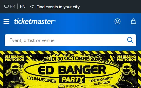 Ticketmaster status preview image
