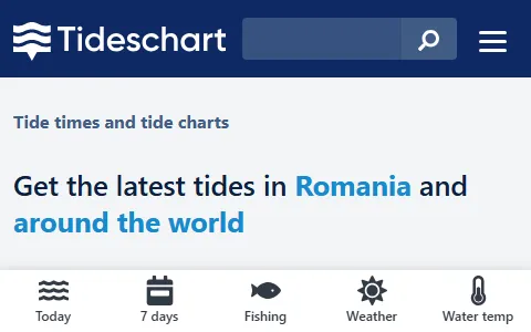 Tides Chart status preview image