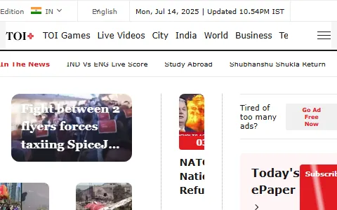 The Times of India status preview image
