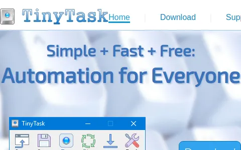 TinyTask status preview image