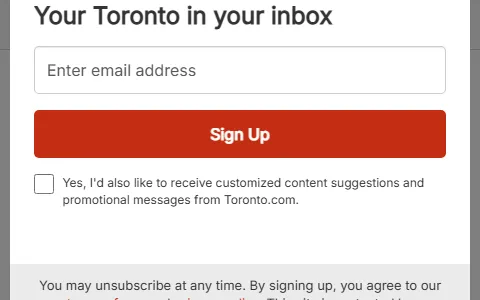 Toronto status preview image