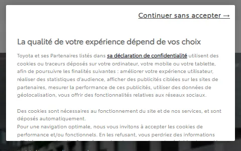 Toyota France status preview image