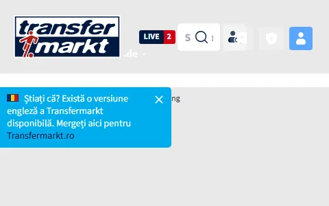 Transfermarkt Germany status preview image