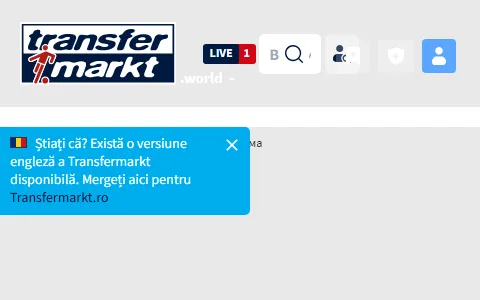 Transfermarkt World status preview image