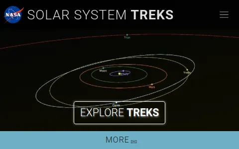 Trek.nasa.gov status preview image
