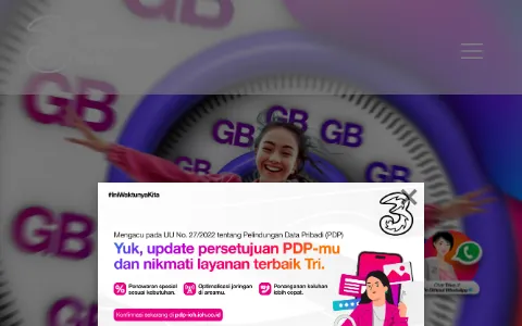 Tri Indonesia status preview image