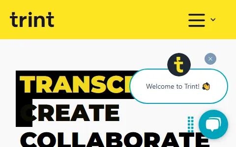 Trint status preview image