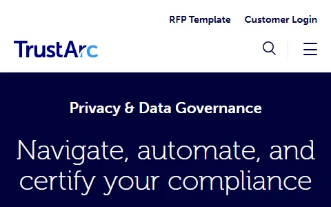 TrustArc status preview image