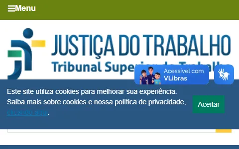Tribunal Superior do Trabalho status preview image