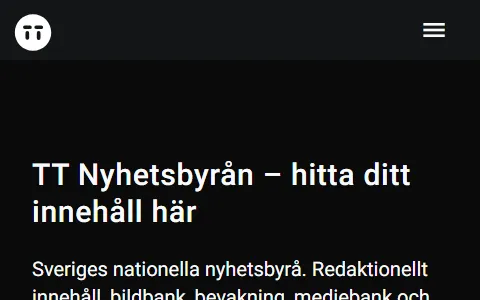 TT Nyhetsbyrån status preview image
