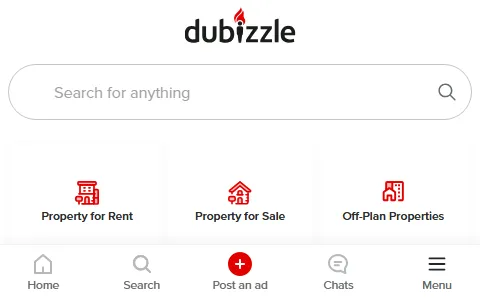 Dubizzle UAE status preview image