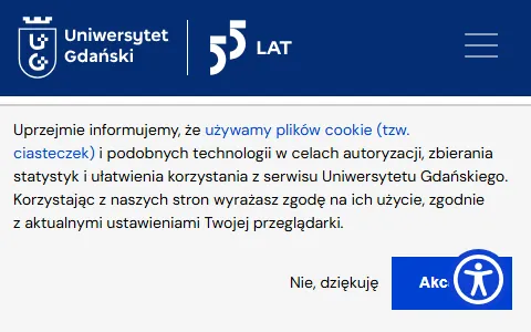 Uniwersytet Gdański status preview image
