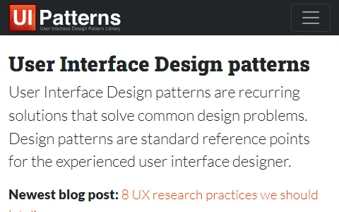UI Patterns status preview image