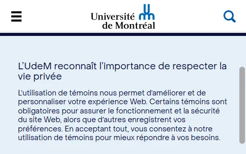 University of Montreal status preview image