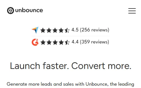 Unbounce status preview image