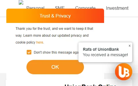 UnionBank status preview image