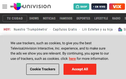Univision status preview image