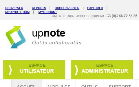 UpNote status preview image