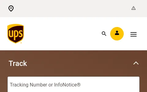 Ups.com status preview image