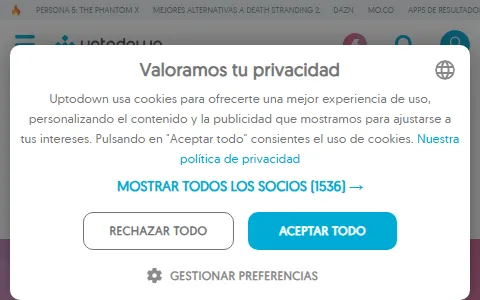 Uptodown App Store status preview image