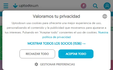 Uptodown status preview image