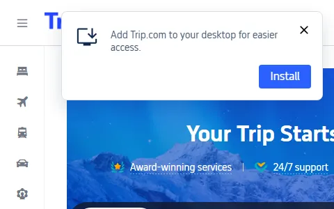 Trip.com US status preview image