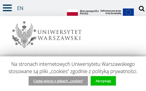 University of Warsaw Poland status preview image