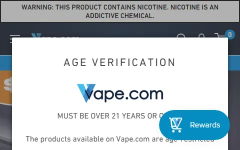 Vape.com status preview image