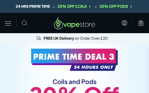 Vapestore status preview image