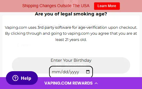 Vaping status preview image