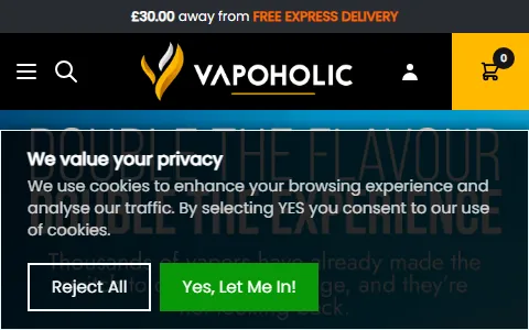 vapoholic status preview image