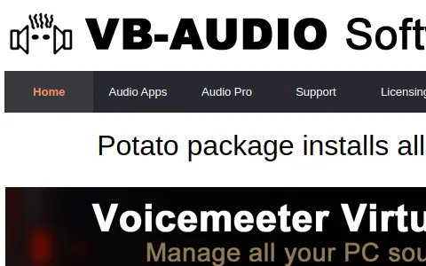 VB-Audio status preview image