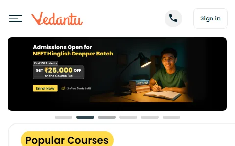 Vedantu status preview image