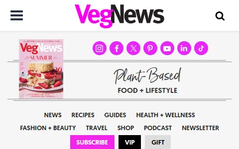 VegNews status preview image