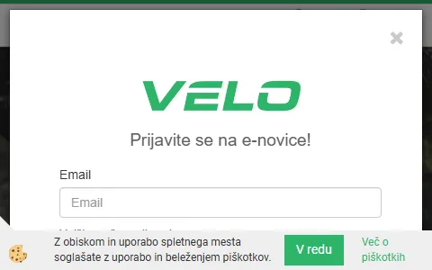 Velo.si status preview image