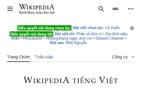 Wikipedia Vi status preview image