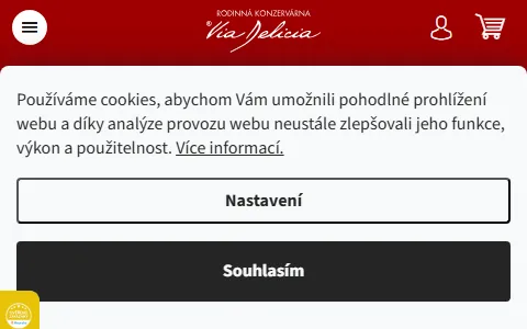 Viadelicia.cz status preview image