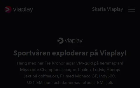 Viaplay Sweden status preview image