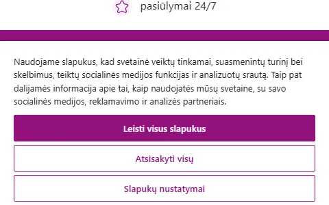 VidaXL Lithuania status preview image