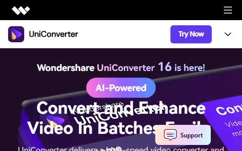 Wondershare UniConverter status preview image