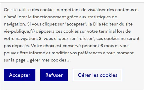 Vie Publique status preview image