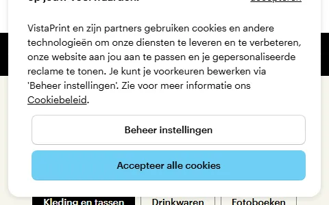 Vistaprint status preview image
