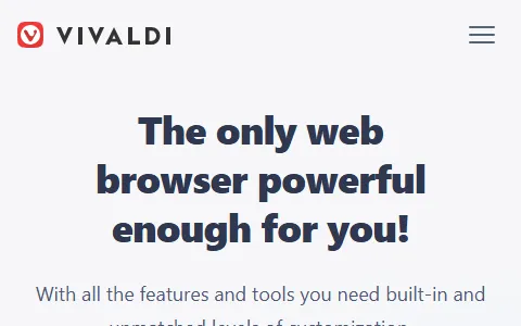 Vivaldi status preview image