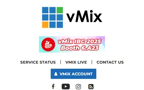vMix Service status preview image