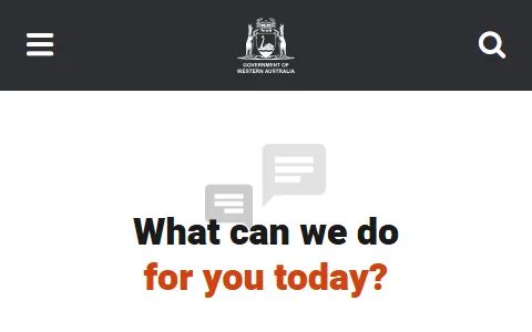 Western Australia Government status preview image