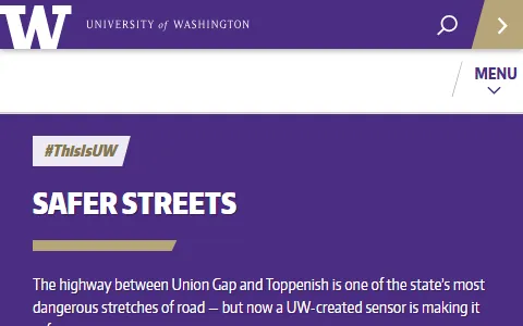 Washington.edu status preview image