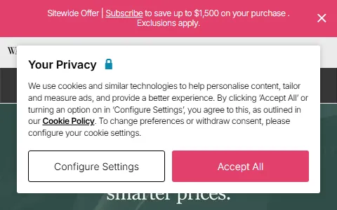 Watchfinder.com status preview image