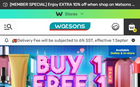 Watson's Malaysia status preview image